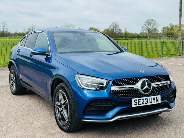 Mercedes-Benz GLC Class 2.0 Glc220d Amg Line Coupe G-tronic 4M SE23UYN Blue #3