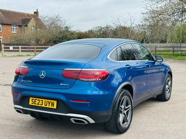 Mercedes-Benz GLC Class 2.0 Glc220d Amg Line Coupe G-tronic 4M SE23UYN Blue #5