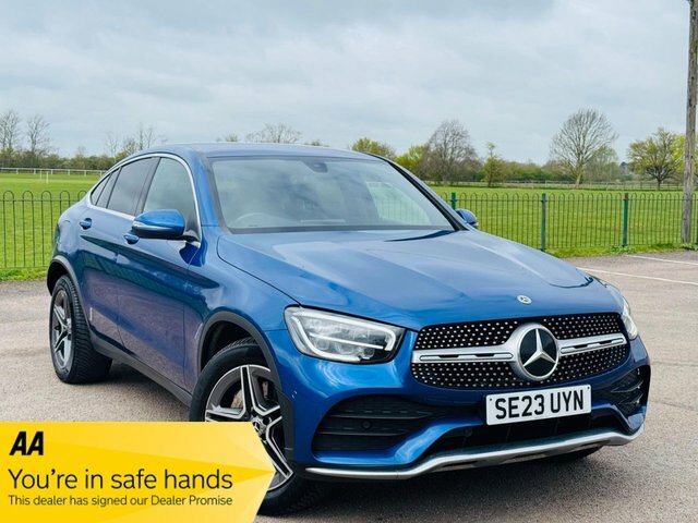 Mercedes-Benz GLC Class 2.0 Glc220d Amg Line Coupe G-tronic 4M Blue