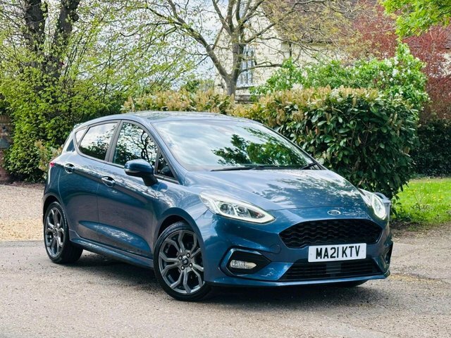 Ford Fiesta 1.0T Ecoboost Mhev St-line Edition Hatchback P MA21KTV Blue #2