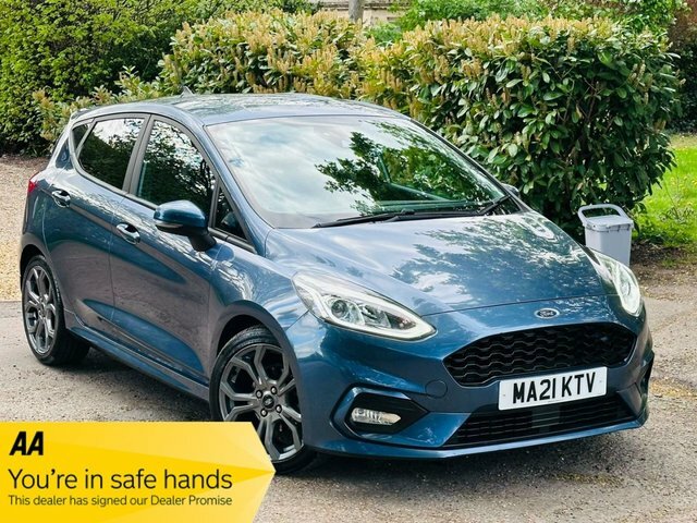 Ford Fiesta 1.0T Ecoboost Mhev St-line Edition Hatchback P Blue
