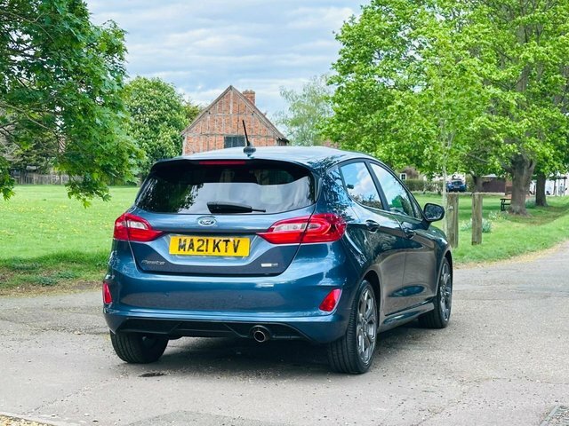 Ford Fiesta 1.0T Ecoboost Mhev St-line Edition Hatchback P MA21KTV Blue #5