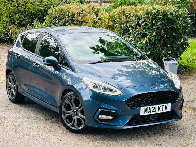 Ford Fiesta 1.0T Ecoboost Mhev St-line Edition Hatchback P MA21KTV Blue #3