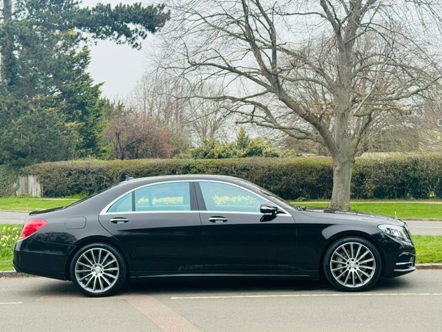 Mercedes-Benz S Class 4.7 S500l V8 Amg Line Saloon G-tronic Black #5