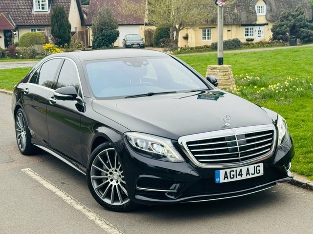 Mercedes-Benz S Class 4.7 S500l V8 Amg Line Saloon G-tronic Black #4