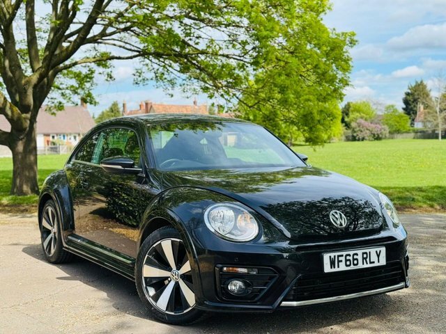 Volkswagen Beetle 2.0 Tdi Bluemotion Tech R-line Hatchback Diese WF66RLY Black #3