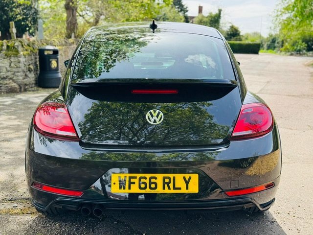 Volkswagen Beetle 2.0 Tdi Bluemotion Tech R-line Hatchback Diese WF66RLY Black #6