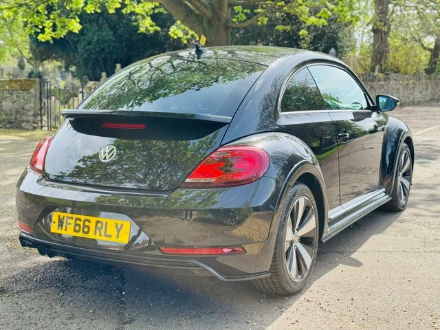 Volkswagen Beetle 2.0 Tdi Bluemotion Tech R-line Hatchback Diese WF66RLY Black #5