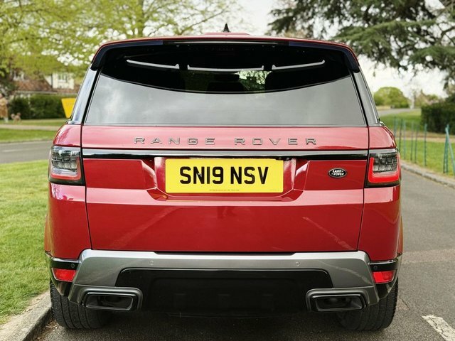 Land Rover Range Rover Sport 3.0 Sd V6 Hse Suv 4Wd Euro 6 S S SN19NSV Red #6