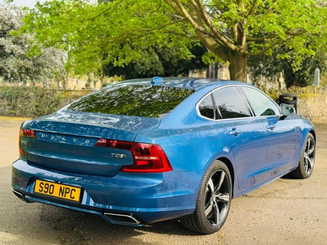 Volvo S90 2.0H T8 Twin Engine 10.4Kwh R-design Pro Saloon Blue #4