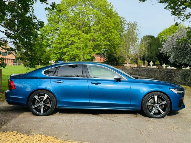 Volvo S90 2.0H T8 Twin Engine 10.4Kwh R-design Pro Saloon Blue #3