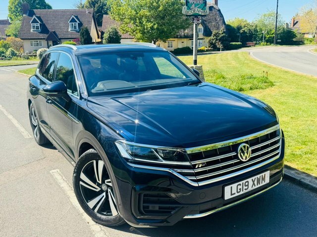 Volkswagen Touareg 3.0 Tdi V6 R-line Tech Suv Tiptronic 4M Blue #4