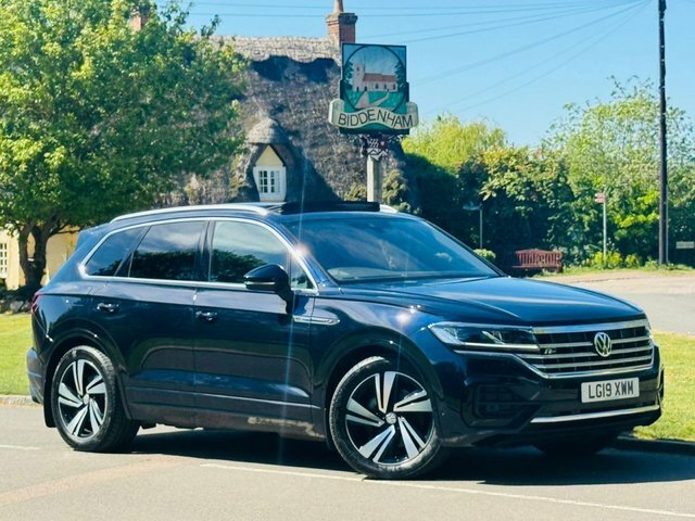 Volkswagen Touareg 3.0 Tdi V6 R-line Tech Suv Tiptronic 4M Blue #3