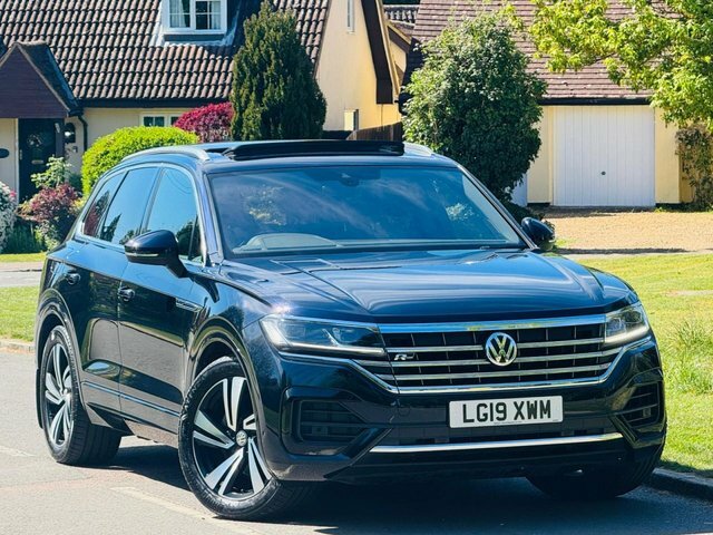 Volkswagen Touareg 3.0 Tdi V6 R-line Tech Suv Tiptronic 4M Blue #2