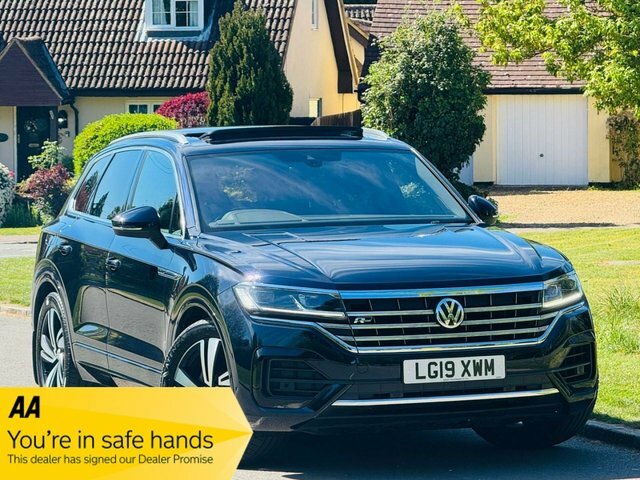 Volkswagen Touareg 3.0 Tdi V6 R-line Tech Suv Tiptronic 4M Blue