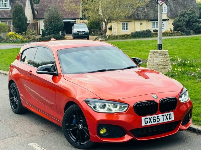 BMW 1 Series 2.0 125D M Sport Hatchback Euro 6 GX65TXD Orange #4