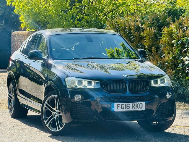 BMW X4 2.0 20D M Sport Suv Xdrive Euro 6 FG16RKO Black #2