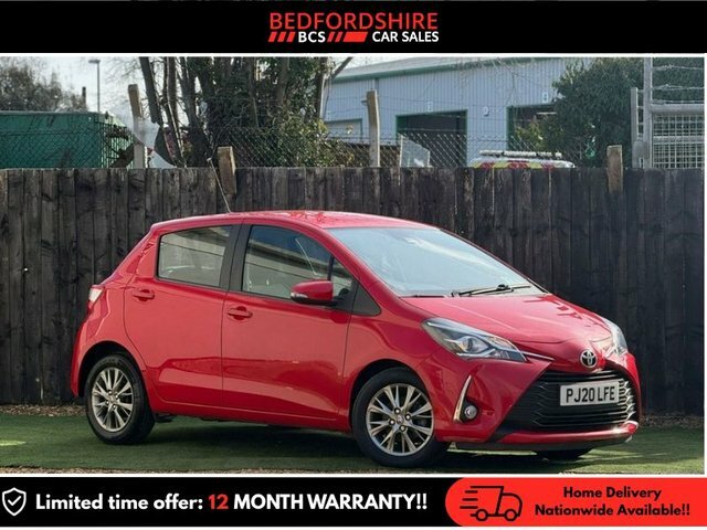 Toyota Yaris 1.5 Vvt-i Icon Hatchback Cvt Euro 6 11 Red