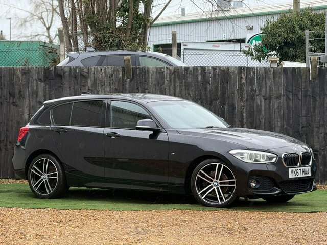 BMW 1 Series 2.0 120D M Sport Hatchback Euro Black #4