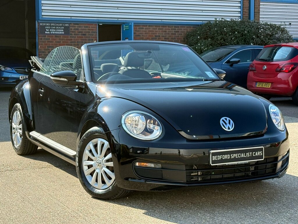 Volkswagen Beetle 1.2 Tsi Bluemotion Tech Cabriolet Manua Black #4