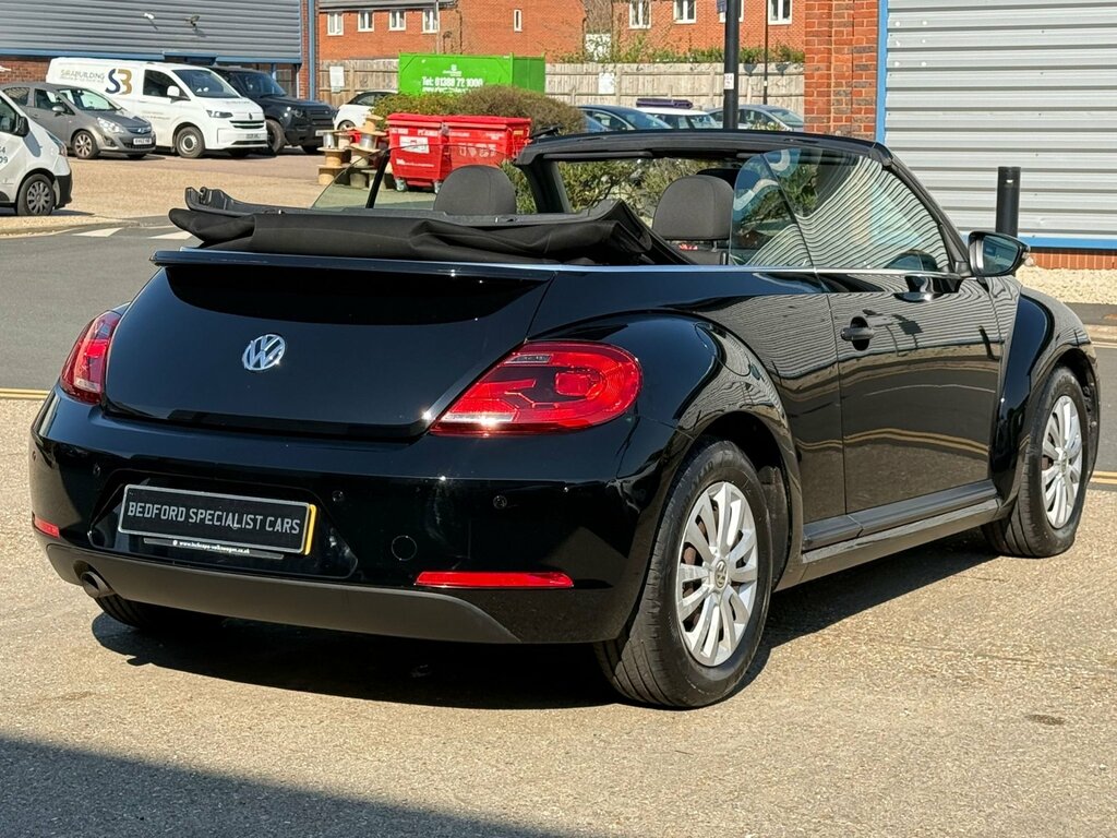 Volkswagen Beetle 1.2 Tsi Bluemotion Tech Cabriolet Manua Black #5