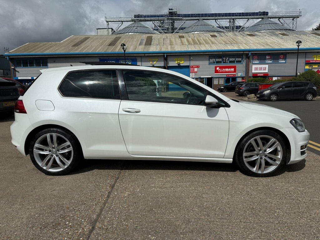Volkswagen Golf 1.4 Tsi Bluemotion Tech Act Gt Edition Hatchback 3 White #3