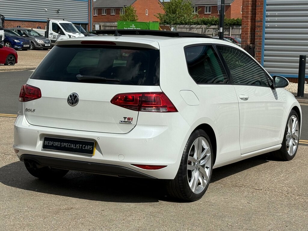 Volkswagen Golf 1.4 Tsi Bluemotion Tech Act Gt Edition Hatchback 3 White #4