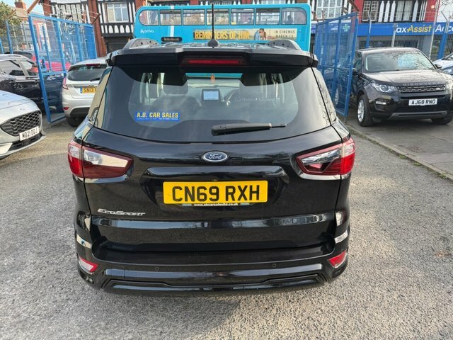 Ford Ecosport 2019 1.0T Ecoboost Gpf St-line Suv Manu CN69RXH Black #4