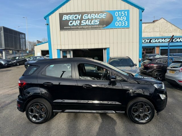 Ford Ecosport 2019 1.0T Ecoboost Gpf St-line Suv Manu CN69RXH Black #2