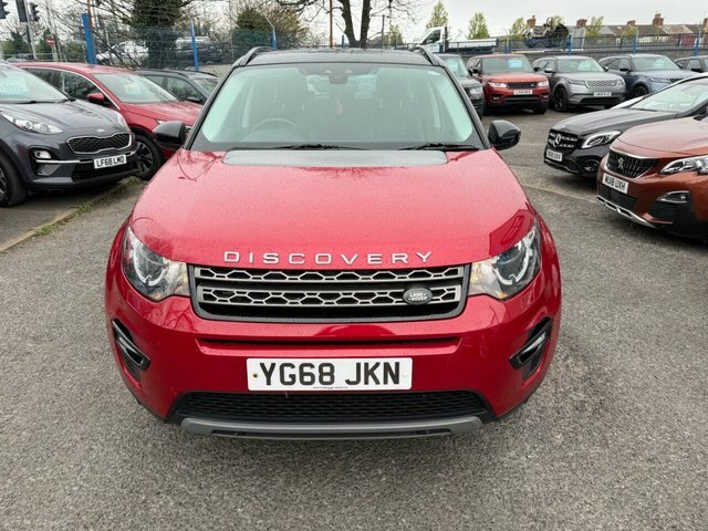 Land Rover Discovery Sport 2018 2.0 Si4 Se Tech Suv 4Wd Euro YG68JKN Red #6