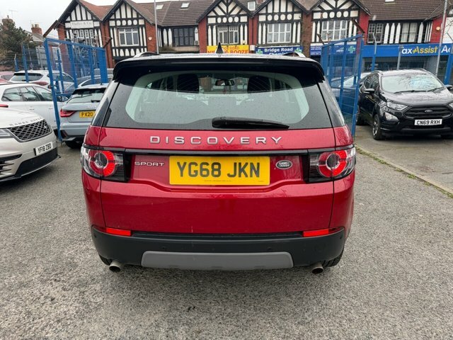 Land Rover Discovery Sport 2018 2.0 Si4 Se Tech Suv 4Wd Euro YG68JKN Red #3