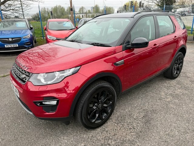 Land Rover Discovery Sport 2018 2.0 Si4 Se Tech Suv 4Wd Euro YG68JKN Red #5