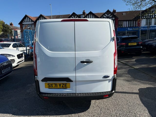 Ford Transit Custom 2021 2.0 300 Ecoblue Leader Crew Van Double Cab SK71YZE White #4