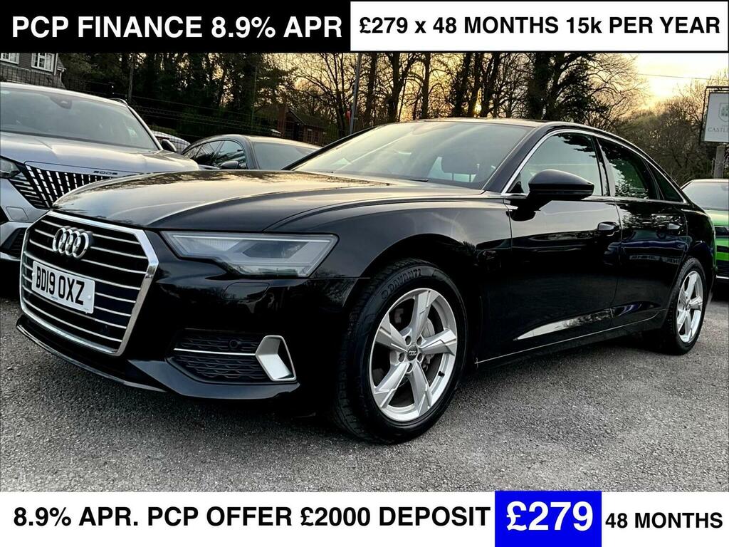 Audi A6 Saloon Saloon 2.0 Tdi 40 Sport S Tronic Euro 6 Ss Black