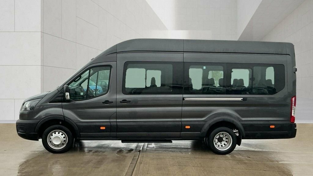 Ford Transit Custom 2023 2.0 460 Ecoblue Leader Minibus Double Cab WO23FUT Grey #6