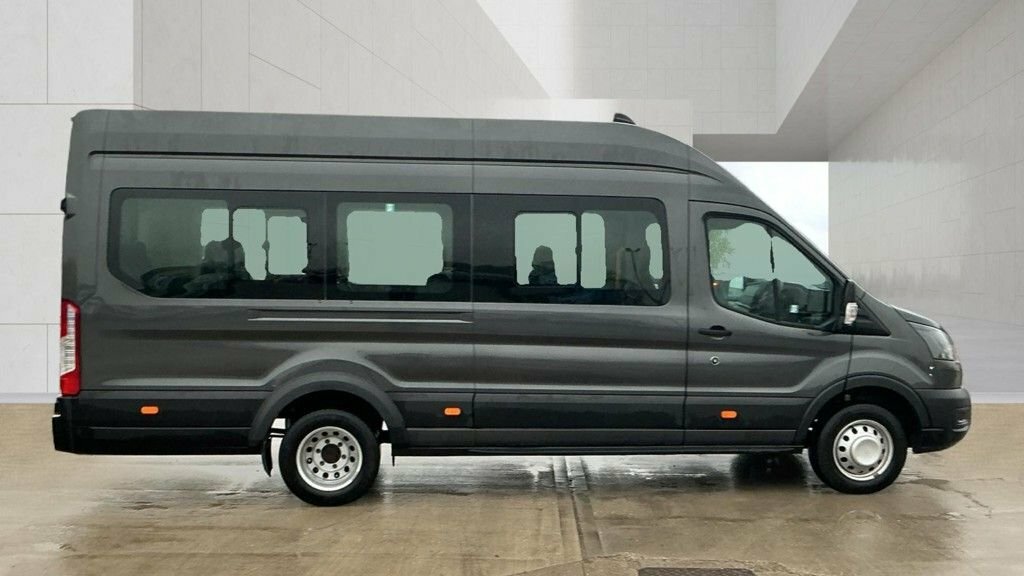 Ford Transit Custom 2023 2.0 460 Ecoblue Leader Minibus Double Cab WO23FUT Grey #5