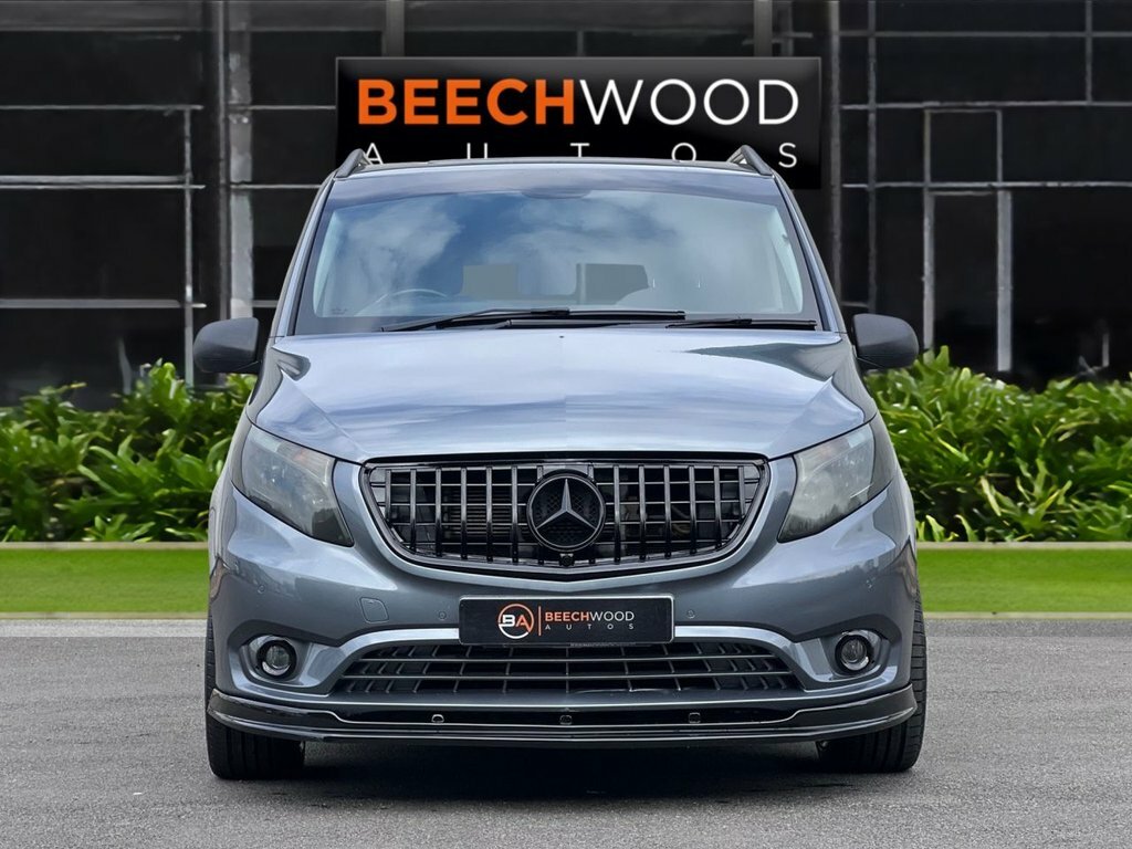 Mercedes-Benz Vito 2018 2.1 119 Cdi Bluetec Sport Crew Van Double Cab YA67ZZU Grey #3