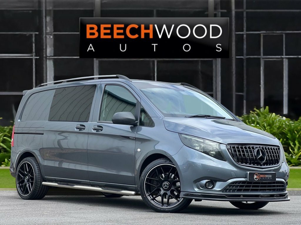 Mercedes-Benz Vito 2018 2.1 119 Cdi Bluetec Sport Crew Van Double Cab Grey