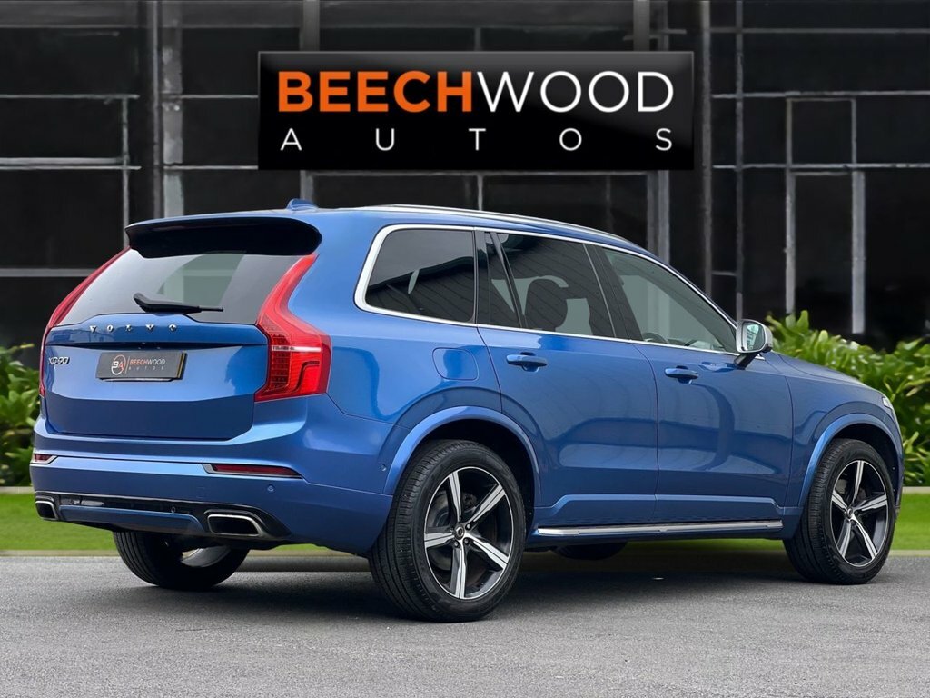 Volvo XC90 2016 2.0 T6 R-design Suv Geartronic 4Wd GK16VZP Blue #4