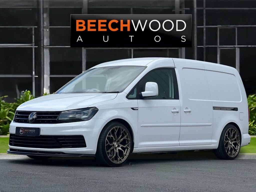 Volkswagen Caddy Maxi 2018 1.0 Tsi C20 Bluemotion Tech Startline Panel V LK18ZWH White #2
