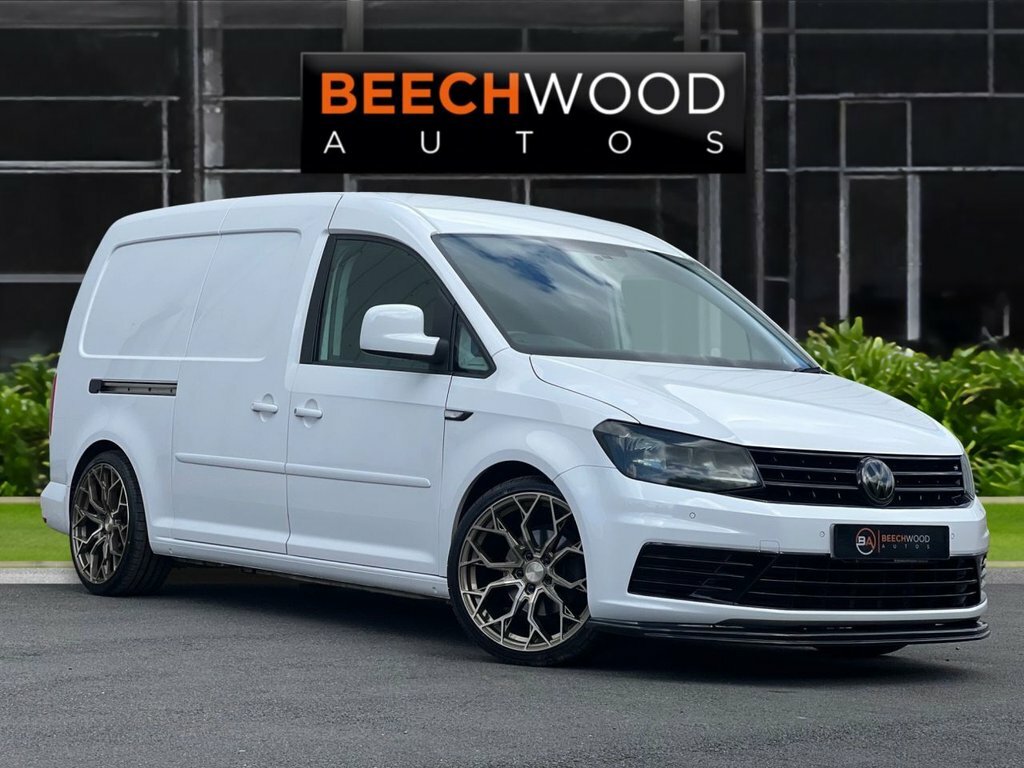 Volkswagen Caddy Maxi 2018 1.0 Tsi C20 Bluemotion Tech Startline Panel V White