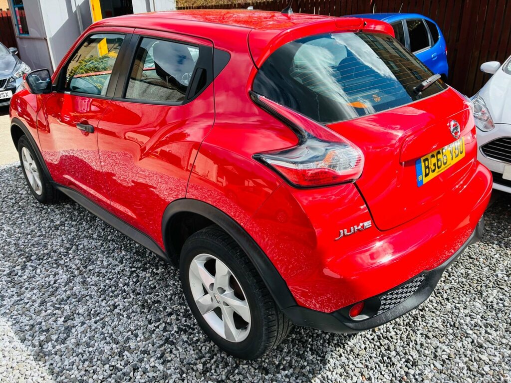 Nissan Juke 1.6 Visia Euro 6 Red #6