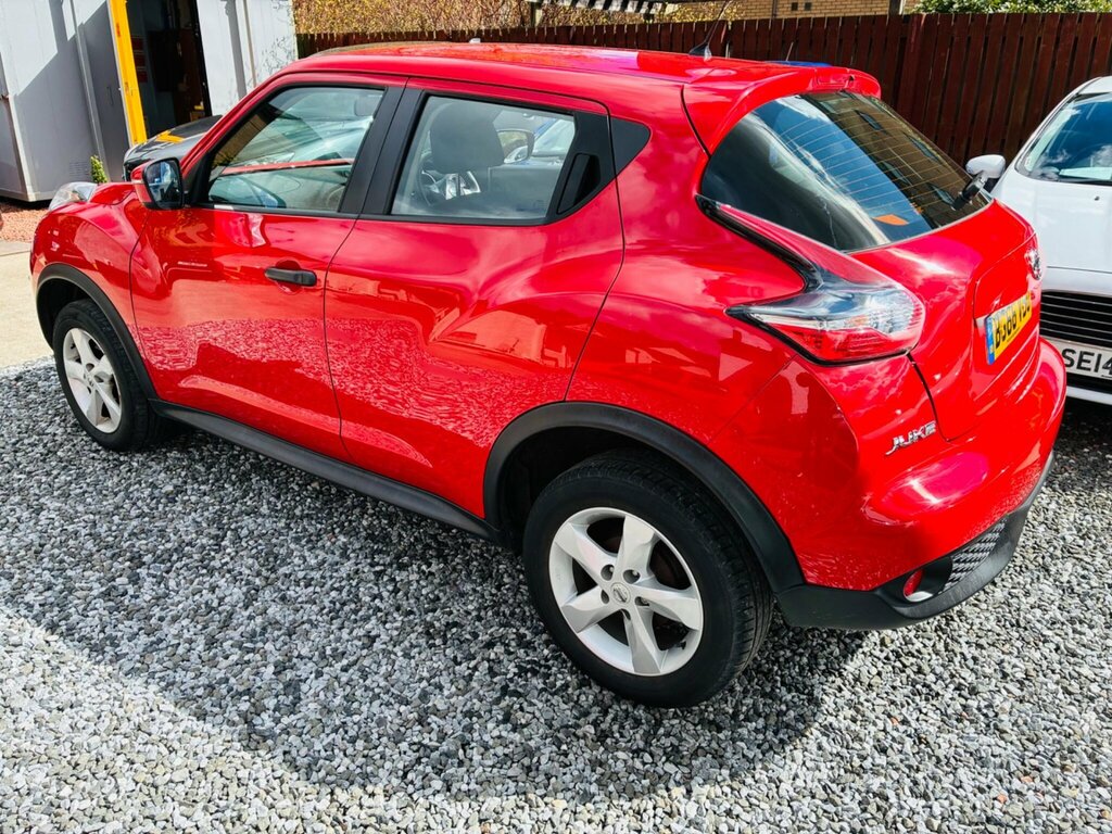Nissan Juke 1.6 Visia Euro 6 Red #5