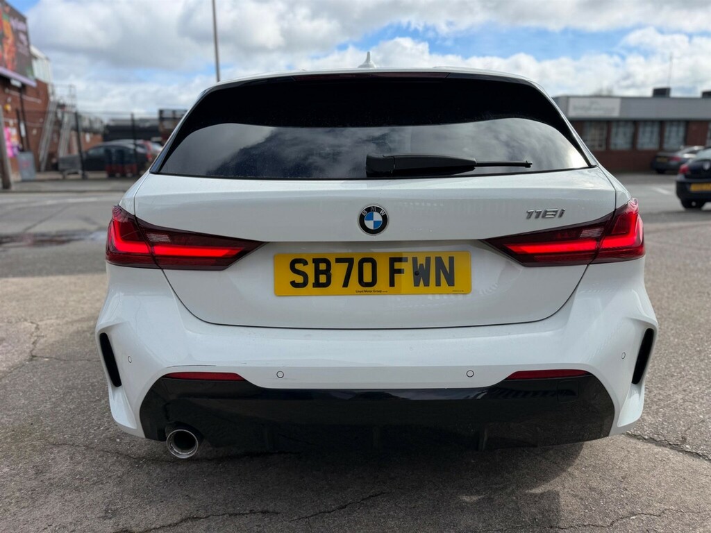 BMW 1 Series 1.5 118I M Sport Dct Euro 6 Ss SB70FWN White #5