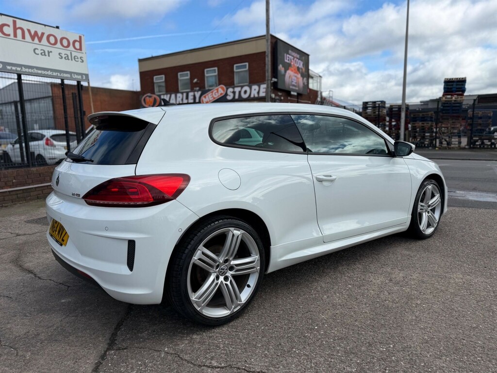 Volkswagen Scirocco 2.0 Tsi Bluemotion Tech R-line Dsg Euro 6 Ss White #5