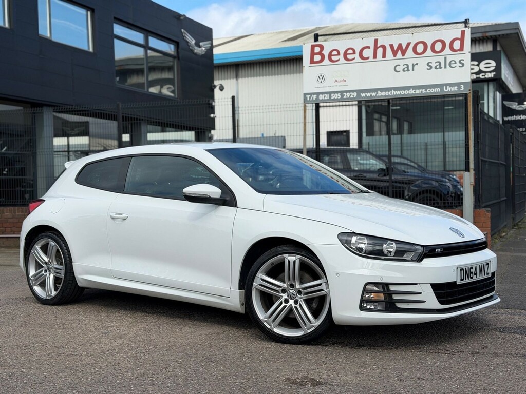 Volkswagen Scirocco 2.0 Tsi Bluemotion Tech R-line Dsg Euro 6 Ss White