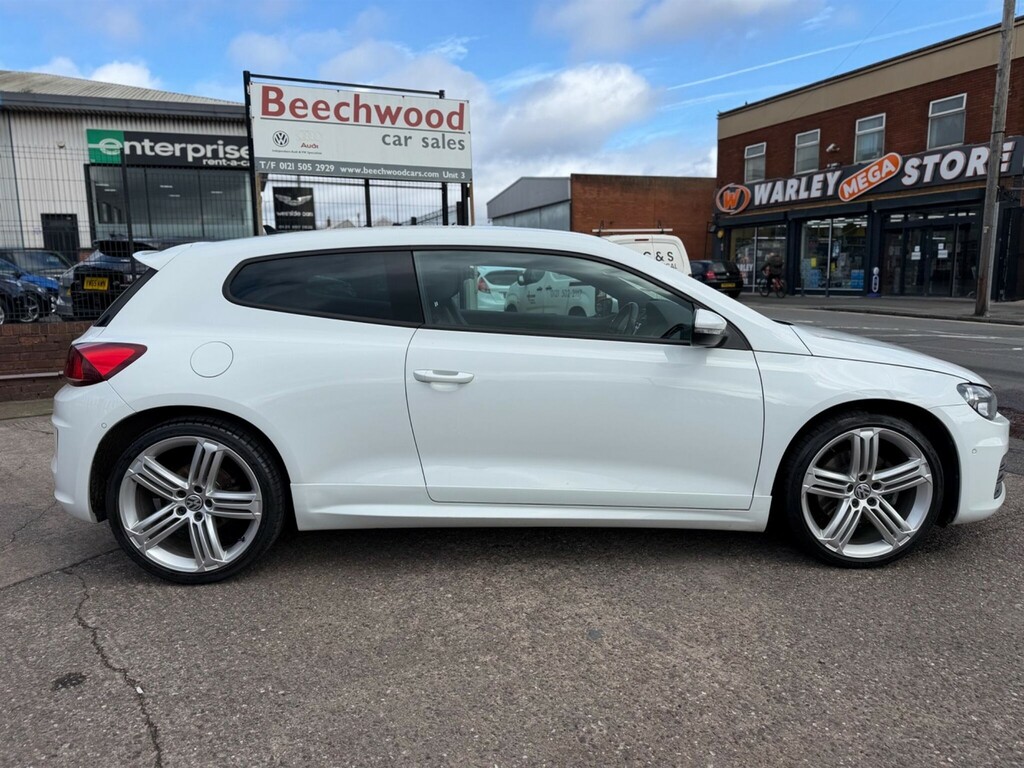 Volkswagen Scirocco 2.0 Tsi Bluemotion Tech R-line Dsg Euro 6 Ss White #3