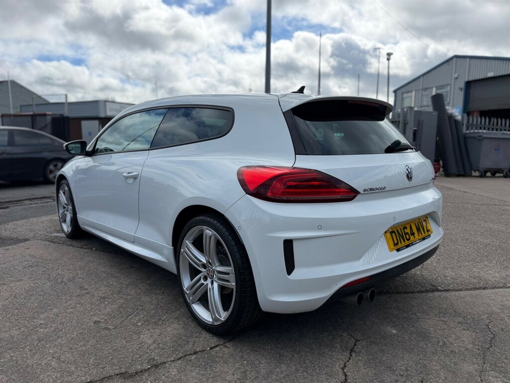 Volkswagen Scirocco 2.0 Tsi Bluemotion Tech R-line Dsg Euro 6 Ss White #6