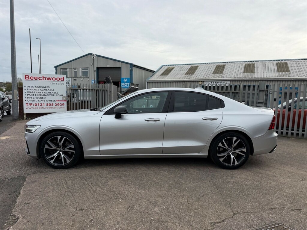Volvo S60 2.0 B5 Mhev R-design Euro 6 Ss Silver #5