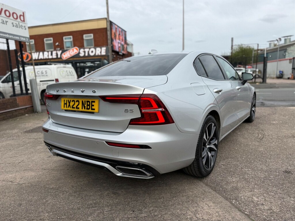 Volvo S60 2.0 B5 Mhev R-design Euro 6 Ss Silver #4